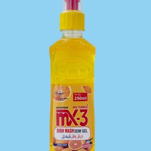 MX-3 Dish Wash Liquid – 250ml (Semi Gel)
