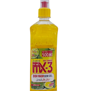 MX-3 Dish Wash Liquid – 500ml (Semi Gel)